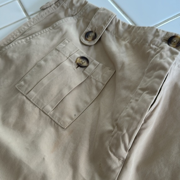 * Talbots Bermuda shorts 💯 cotton 20W kaki NWT - Picture 2 of 5